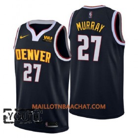 Maillot NBA Denver Nuggets Jamal Murray 27 2018-2019 Nike Navy Swingman - Enfant